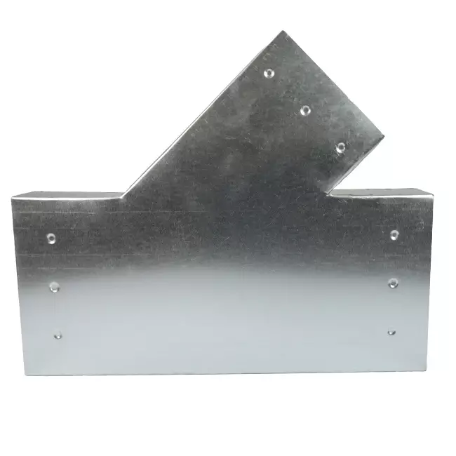 T-stycke 45 grader 220x80 mm - 170x80 mm för kanalisation