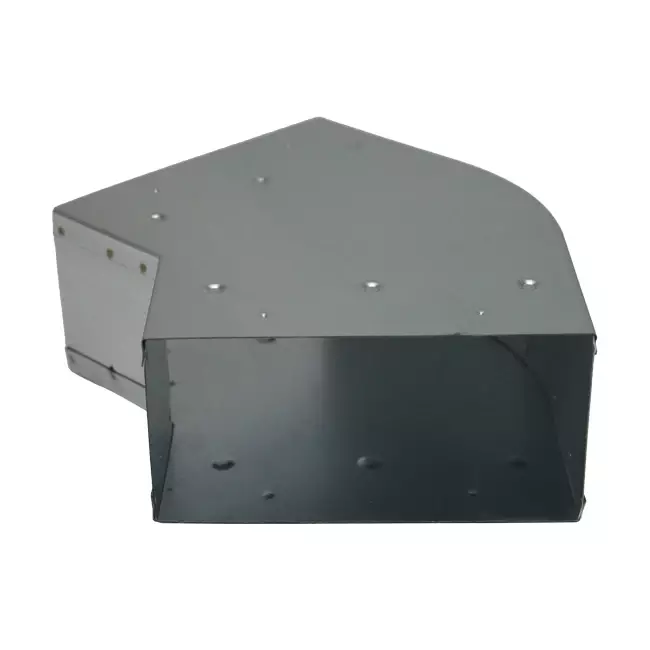 Böj 45 grader 170x80 mm horisontellt för kanalisation