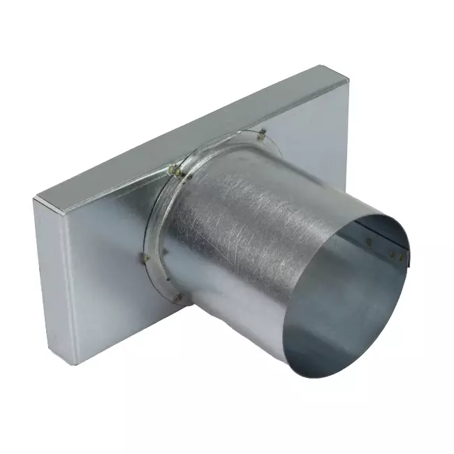 Lock 170x80 mm med anslutning diameter 80 mm för inloppskanal