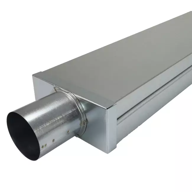Lock 170x80 mm med anslutning diameter 80 mm för inloppskanal