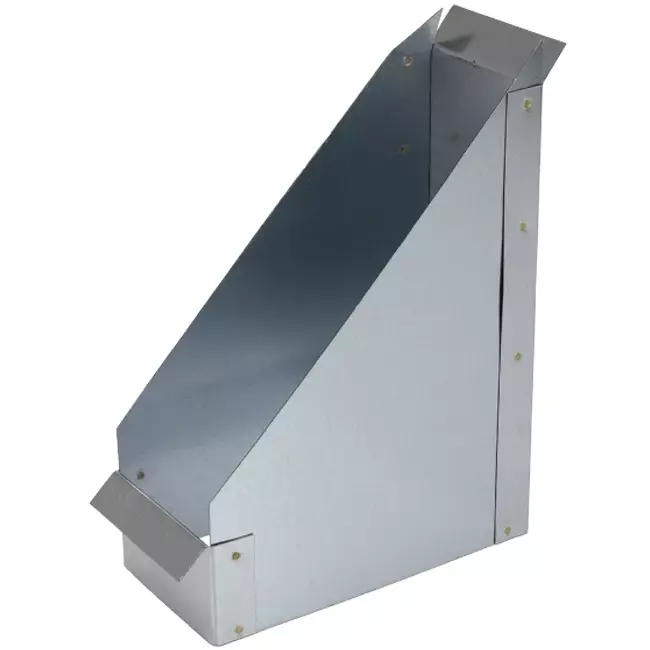 Sidoanslutning 170x80 mm 45 grader för rektangulär insugningskanal