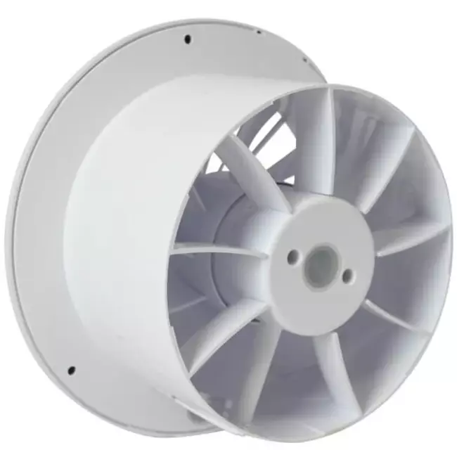 Badrumsfläkt Ø 150 mm vit – aRid 150 BB TS