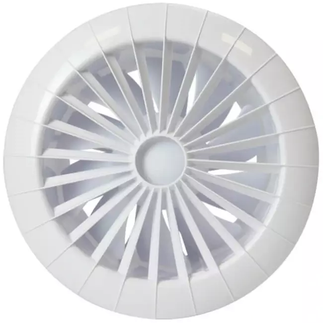 Badrumsfläkt Ø 150 mm vit – aRid 150 BB TS