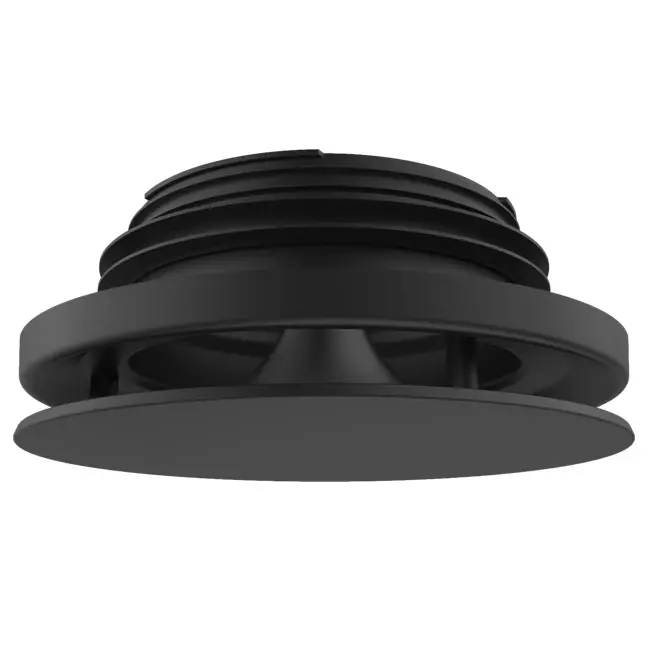 Vent-Axia Uniflexplus RV Z 125 mm justerbar till- och frånluftsventil - svart