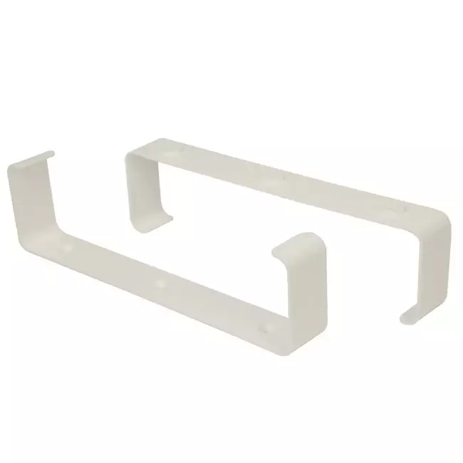 Rektangulära plastkonsoler (2 st.) 220x55 mm - KZ25