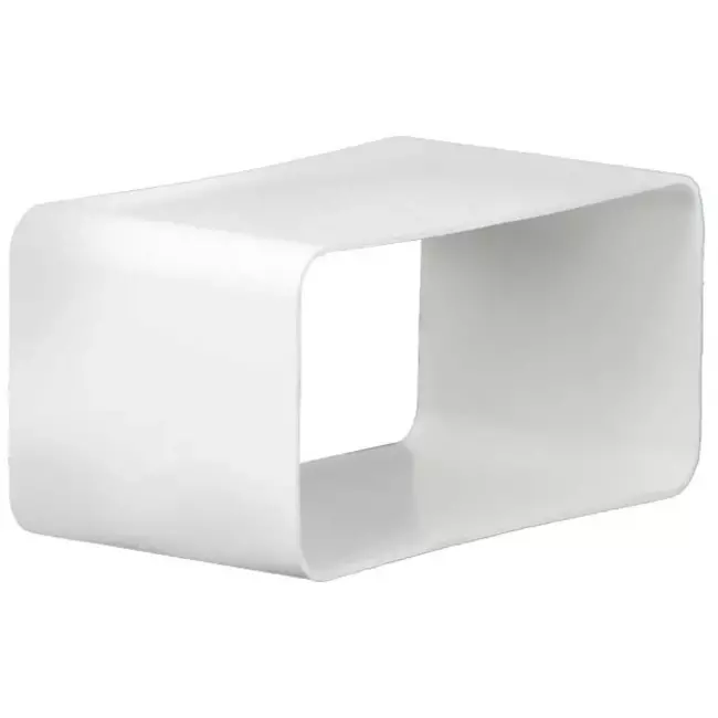 Anslutningshylsa i plast fyrkantig 110x55 mm - KSF