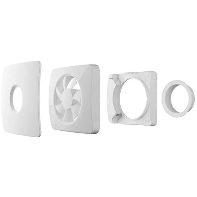 Badrumsfläkt Svensa PureAir med luktsensor 100-125 mm