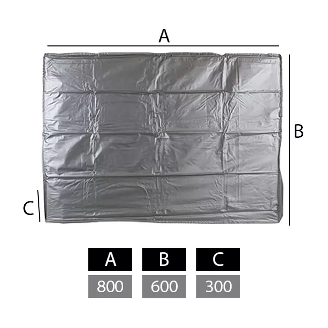 Skydd för utomhusenheter medium 800 x 600 x 300 mm