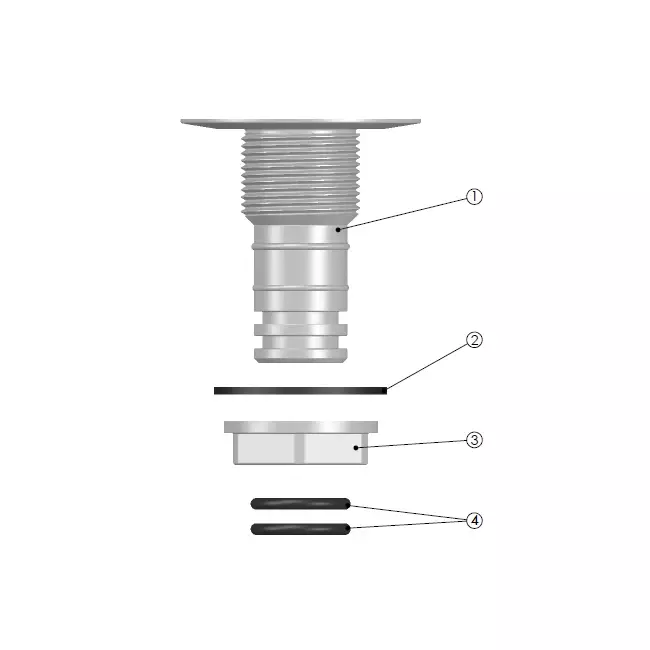 RDP20 Avlopp Ø 20 mm