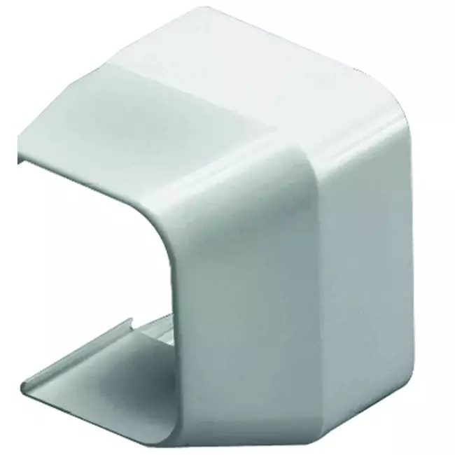Climaplus luftkonditioneringskanal Rutt 90x65 - 70x55mm RAL 9010 VIT