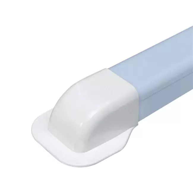 Climaplus vägglock för luftkonditioneringskanal 70x55mm RAL 9010 VIT