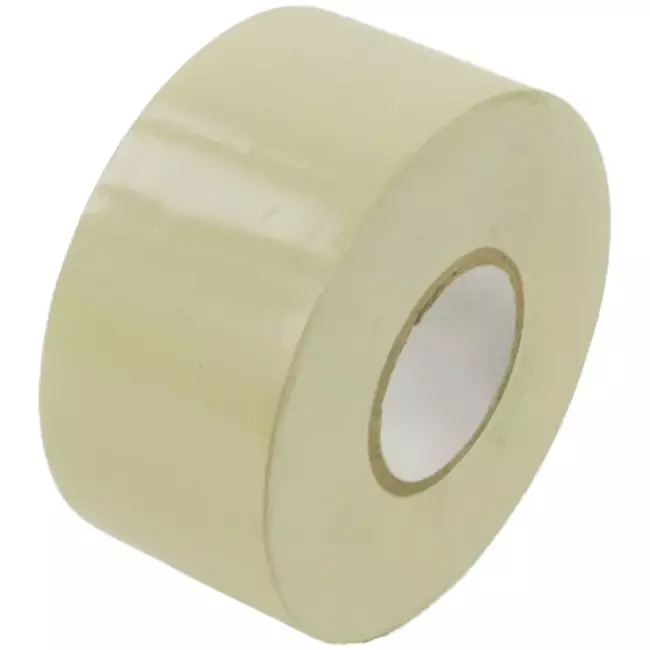 Självhäftande tejp, elfenben, bredd 48mm, rulle 30 m