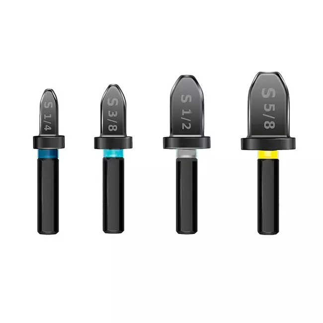 Spin Tools optrum-sats 1/4, 3/8, 1/2, 5/8