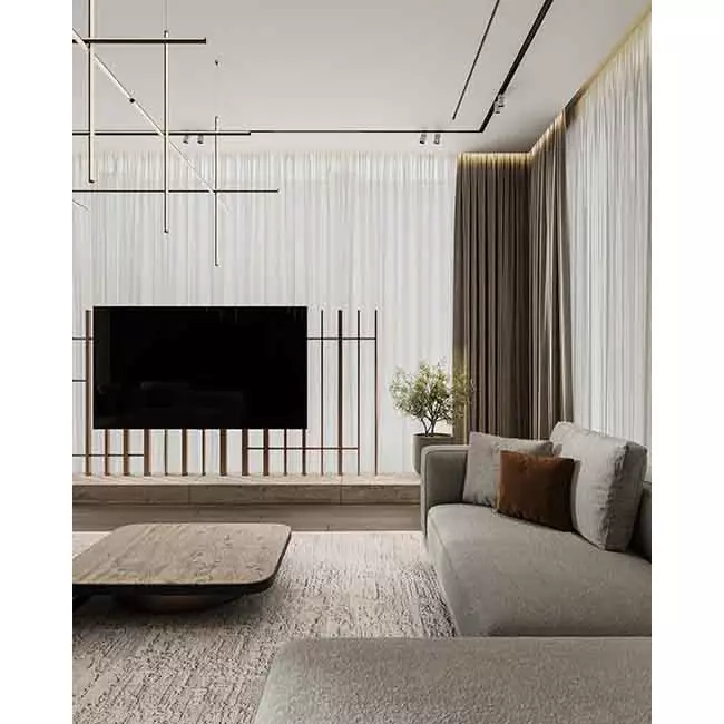 Ergovent ramlös spaltdiffusor 1050 mm med anslutningsdiameter 90 mm - modulär - 1 slits