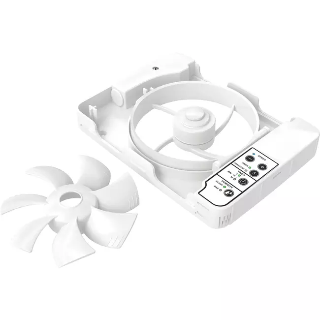Vent-Axia Lo-Carbon iQ platte design badrumsfläkt Ø 100 - 125
