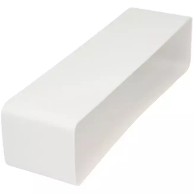 Anslutningshylsa i plast fyrkantig 220x90 mm - KSF29