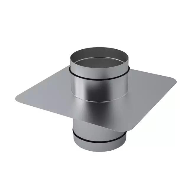 Takplåt 24 grader till ventilationshuv Stream-Vent diameter 200 mm.