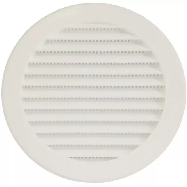 Lamellgaller diameter: 125 mm, vit- VR125