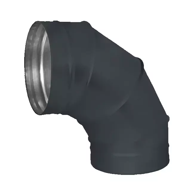 Spiralböj 315 mm 90 graden (sendzimirförzinkat) RAL7016