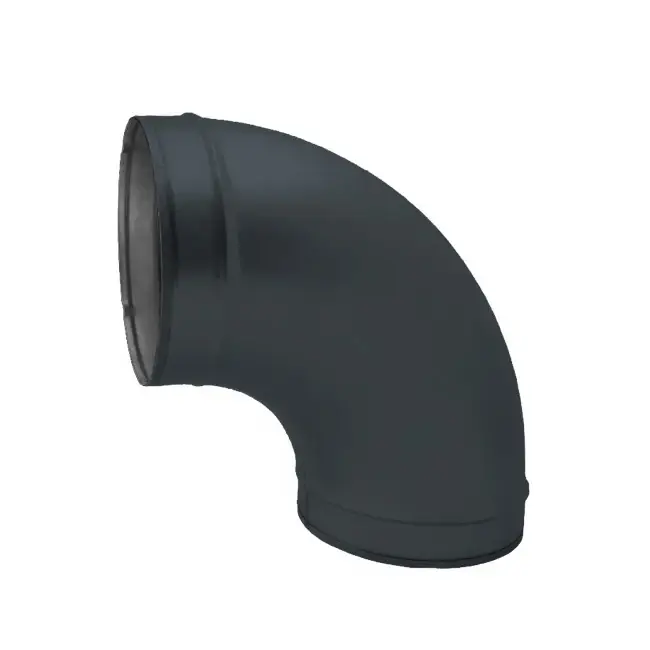 Spiralböj 100 mm 45 grader (sendzimirförzinkat) RAL7016