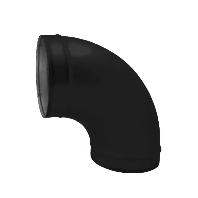 Spiralböj 200 mm 90 grader (sendzimirförzinkat) RAL9005