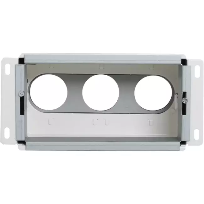 Vent-Axia Uniflexplus väggkollektor bakanslutning isolerad 3 x Ø 69 mm till galvaniserade rektangulära ventilationskanaler 200 x 100 mm