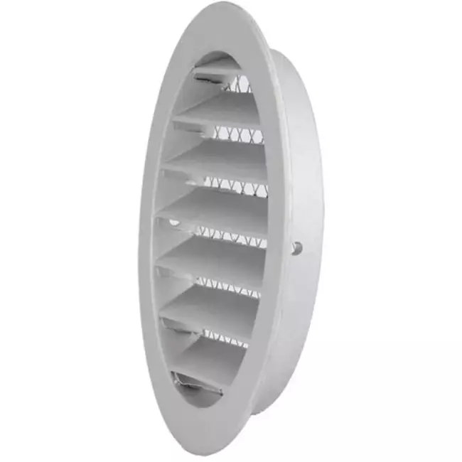 Yttergaller av aluminium – Ø 80 mm – DSAV10080
