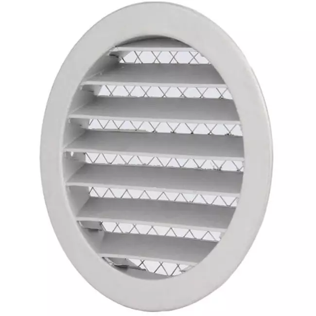 Yttergaller av aluminium – Ø 80 mm – DSAV10080