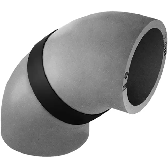 Isolerad böj EPS 45° diameter 125 mm