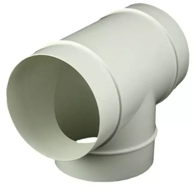 Runt T-stycke i plast diameter: 150 mm - AT150