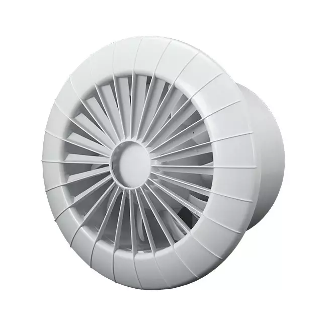 Badrumsfläkt Ø 120 mm vit – aRid 120 BB HS