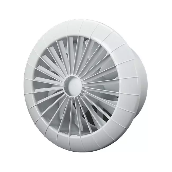 Badrumsfläkt Ø 150 mm vit – aRid 150 BB TS