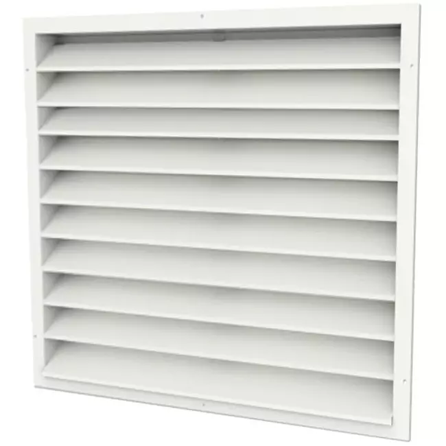 Ytterväggsgaller av aluminium 400x400 (WB803)