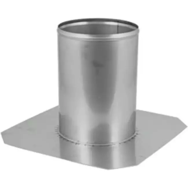 Takgenomföring för rördiameter 500 mm platta tak INOX