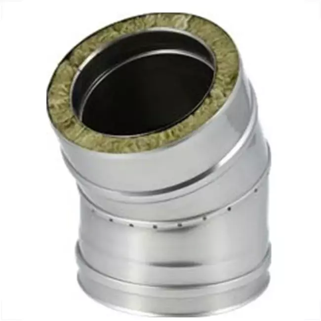 DW diameter 250 mm (250/300) böj 30 gr I316L/I304 (D0,5/0,6)