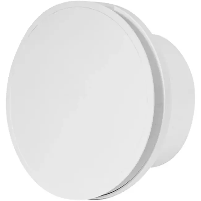 Badrumsfläkt rund Ø 100 mm med timer och fuktsensor - EAT100HT