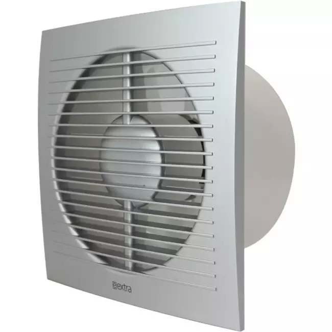 Badrumsfläkt Ø 125 mm silver - standard EE125A