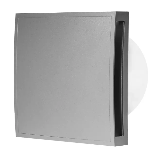 Badrumsfläkt Ø 100 mm silver - design EET100S