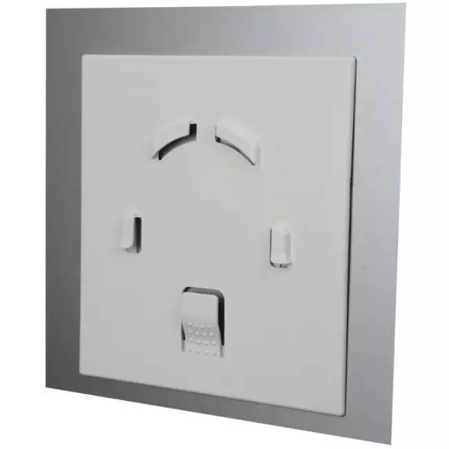 Galler 15x15 cm med färgad glasfront i satinguld