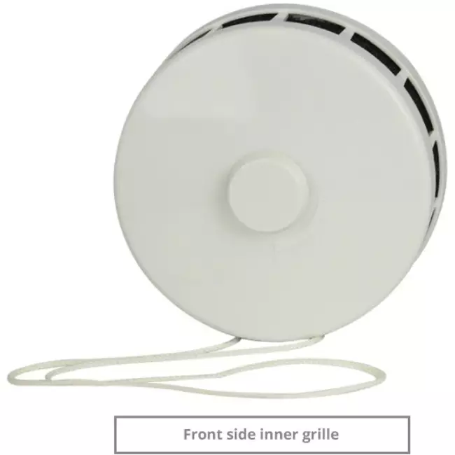 Isolerad fasadventil för naturlig ventilation Ø 100 mm SPK2-100
