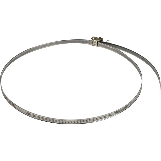 Slangklämma i rostfritt stål 60 mm diameter 165 mm - PCSS60-165