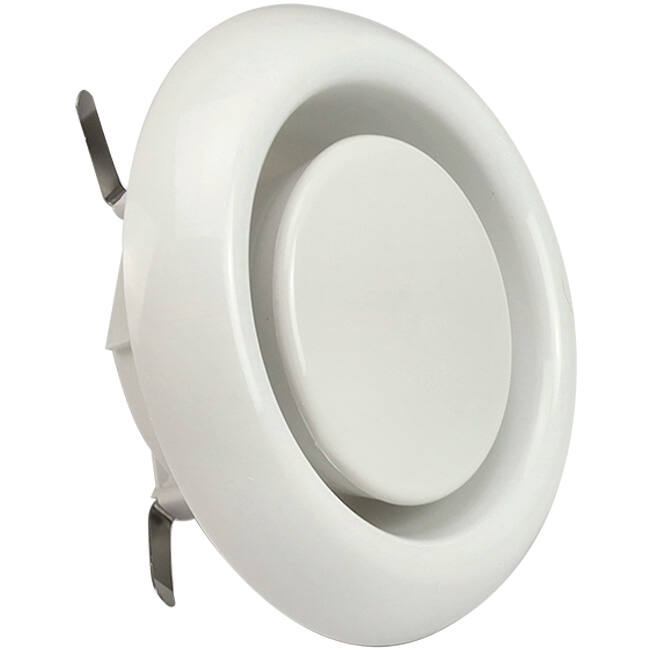 Avgasventil 100 mm med friktionsfjädrar - AVP-C100
