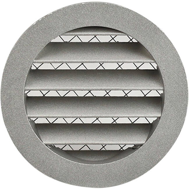 Väggspridare 250 mm aluminium för utomhusluft - EL-A-RLP250