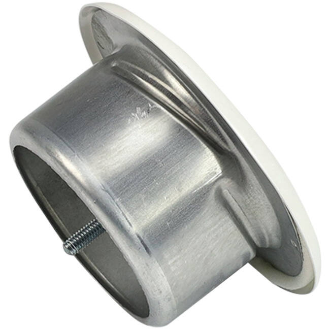 Ventilationsventil 160 mm metall - E-DVS160 RAL9010