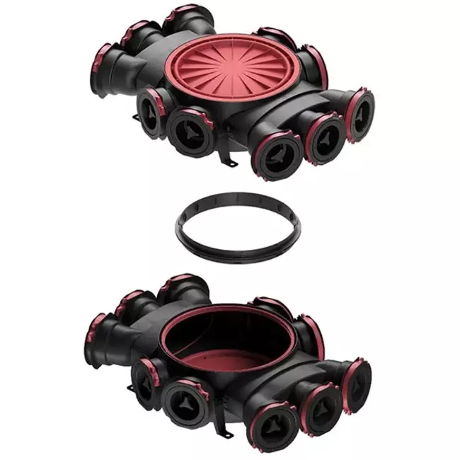 Heatpex Aria luftfördelningslåda (10 x 75 mm)