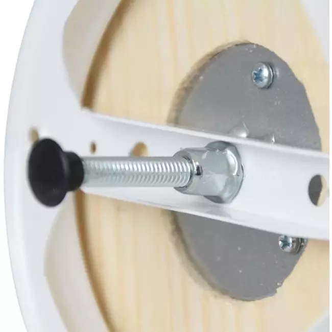 Luftventil i trä rund Ø 100 mm (KD100)