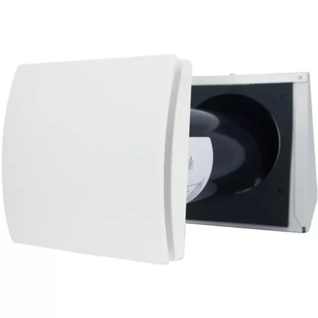 Decentraliserad WTW HRU-vägg Ø150 med 60 m³/h - HRU-WALL-150-60-PEG