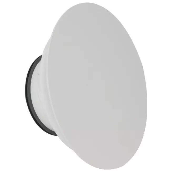 Imaginair RLV-ventil stor Ø 125 mm - monteringsfjädrar + ring - vit