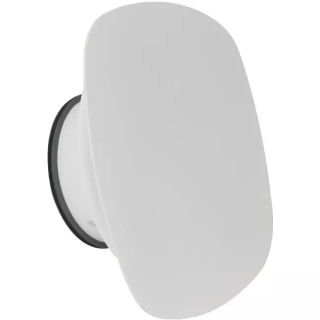 Imaginair RLV-ventil kvadrat Ø 125 mm - monteringsfjädrar + ring - vit