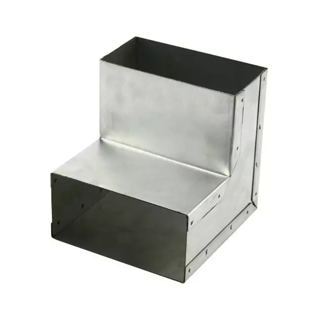 Böj 90 grader 170x80 mm vertikalt för gjutränna